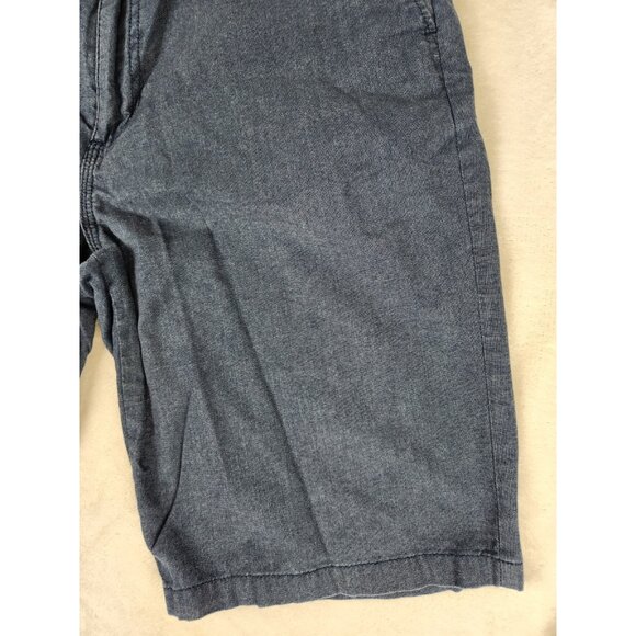 Vans Off the Wall Men's Shorts Navy Blue Size 30 Denim Skater Chino Logo - Picture 4 of 14